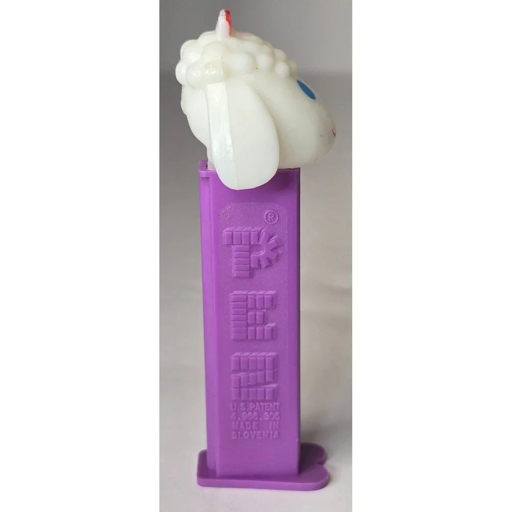 VINTAGE PEZ SHEEP DISPENSER WITH FEET COLLECTIBLE‎ EUC